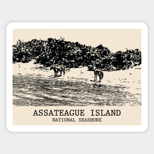 Assateague Island National Seashore Sticker